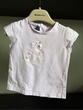Burberry Girls' Light Pink Embellished